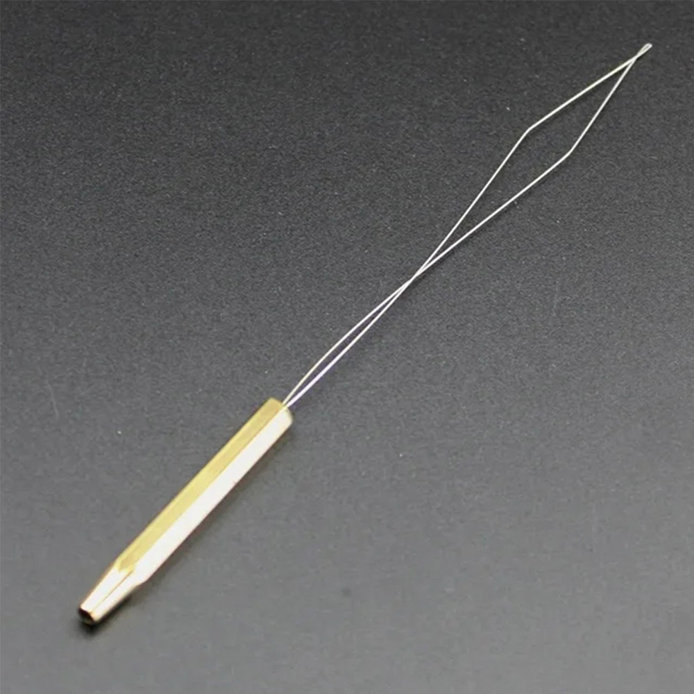 Monofilament Line - 1PC Brass Bobbin Threader Fly Fishing