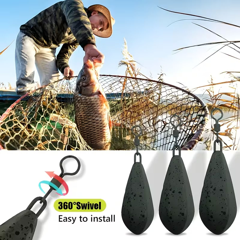 4-Pack Heavy-Duty Carp Fishing - огляд і ціна Freshwater Line