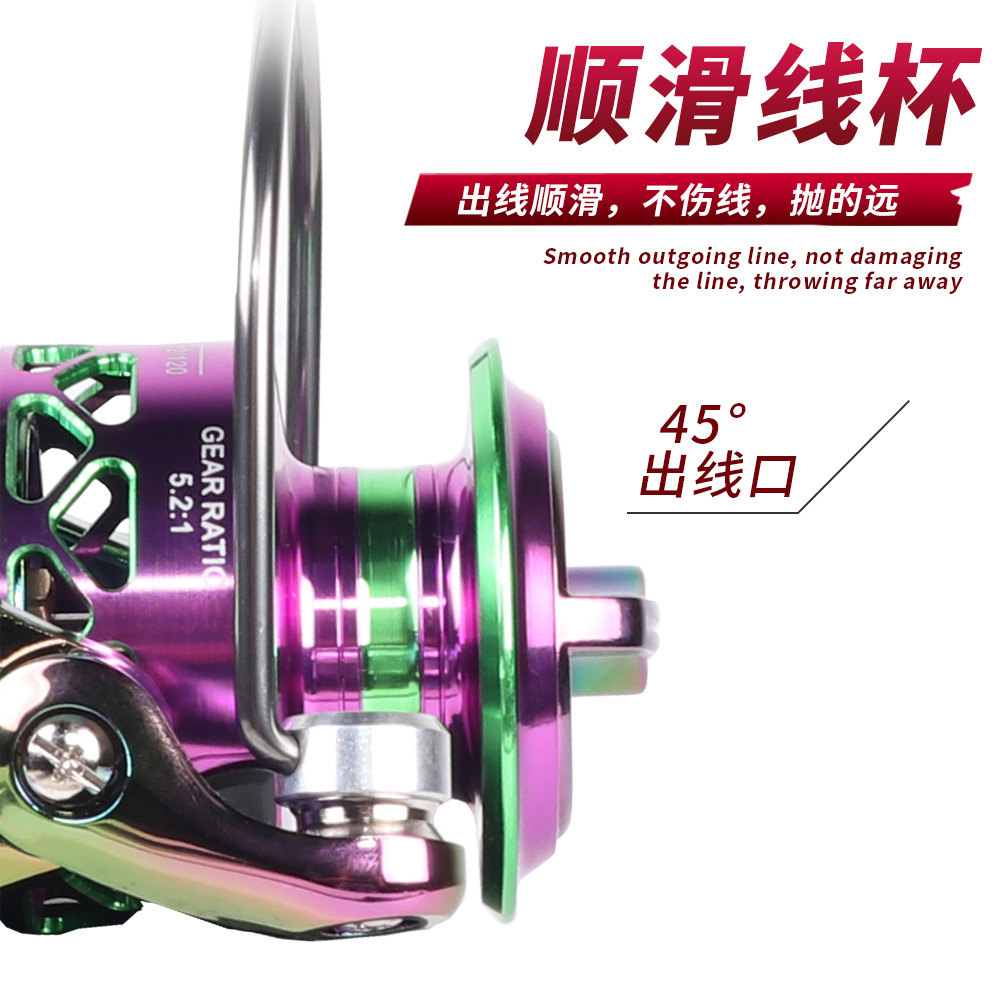 Zero Gap Colorful Metal Spinni - огляд і ціна Ice Fishing Line