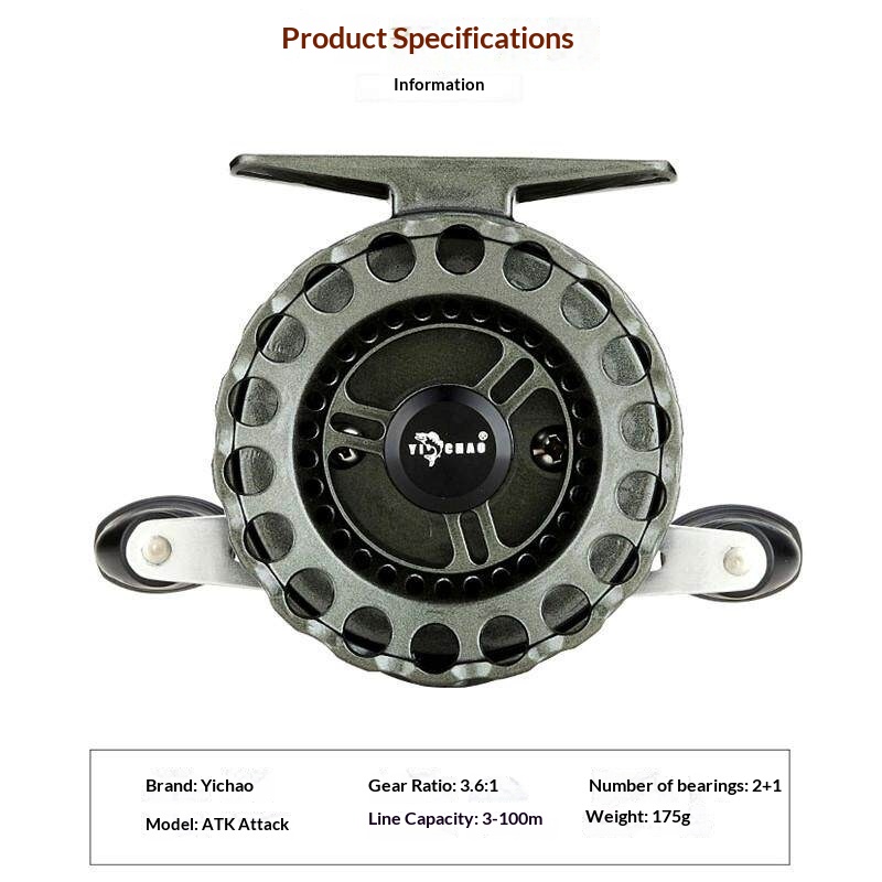 YI CHAO Atk Raft Fishing Reel  - огляд і ціна Ice Fishing Line