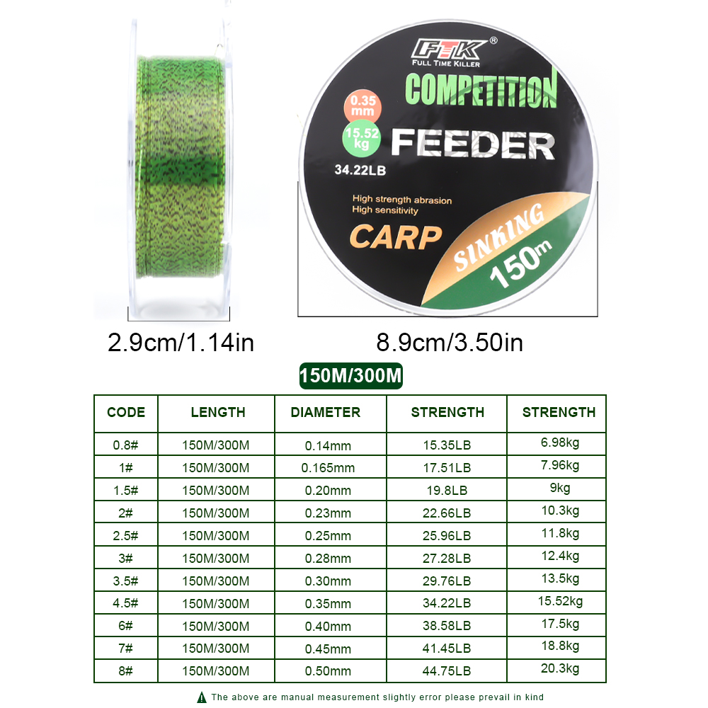 FTK  3D Invisible Carp Fishing - огляд і ціна Ice Fishing Line