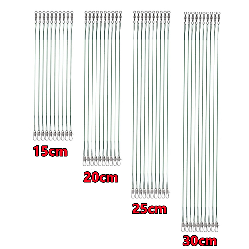 Stainless Steel Wire Trace Lea - огляд і ціна Freshwater Line