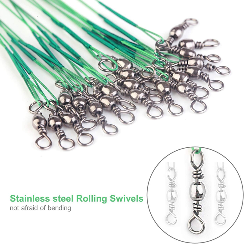 Stainless Steel Wire Trace Lea - огляд і ціна Freshwater Line